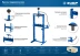 ЗУБР ПГН-10, 10 т, гидравлический пресс с гидронасосом и манометром, Профессионал (43072-10) купить в Тобольске