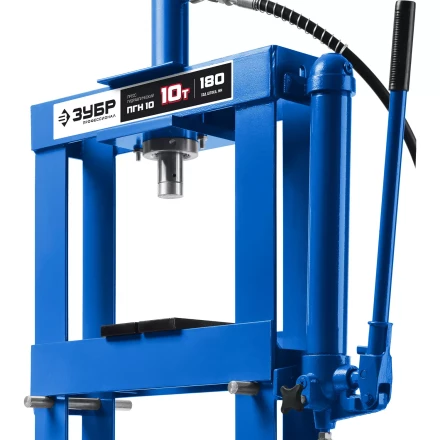 ЗУБР ПГН-10, 10 т, гидравлический пресс с гидронасосом и манометром, Профессионал (43072-10) купить в Тобольске