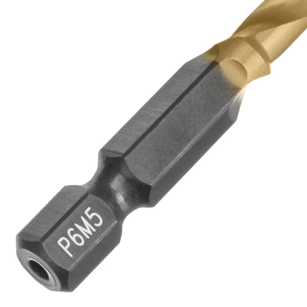 Сверло-метчик М6 х 1,0 мм, Р6М5// Denzel 76722 купить в Тобольске