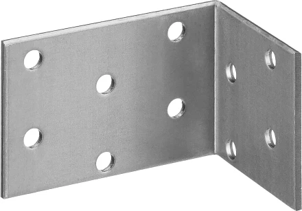 ЗУБР УКА-2.0, 40 x 60 x 40 x 2 мм, анкерный крепежный уголок (310226-040-060) купить в Тобольске