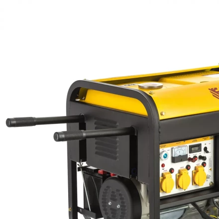 Генератор дизельный DENZEL DD6300Е электростартер 94657 купить в Тобольске