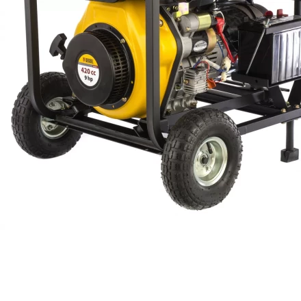 Генератор дизельный DENZEL DD6300Е электростартер 94657 купить в Тобольске