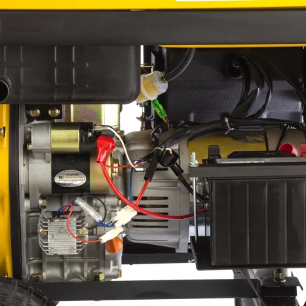 Генератор дизельный DENZEL DD6300Е электростартер 94657 купить в Тобольске