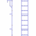 Лестница навесная алюминиевая для полувагонов УСЦ ЛНАп-3,0 купить в Тобольске
