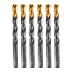 Сверло по металлу, 12 мм, HSS-Tin, Golden Tip, 6 шт. Denzel 717224 купить в Тобольске