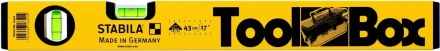Уровень строительный  43 см  тип  70 Toolbox 16320 STABILA купить в Тобольске