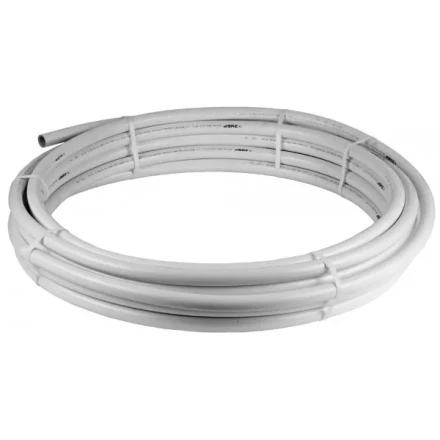 Труба металлопластиковая ЗУБР, 32мм, толщ. стенки 3мм, мет. слоя 0,3мм, макс. давл/10атм при т-ре 95 град, 50 м 51455-32-50 купить в Тобольске