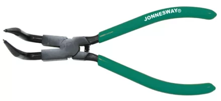 Щипцы для стопорных колец с удлиненными губками 216мм сжим загнутые  P9508C Jonnesway 48933 купить в Тобольске