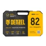 Набор инструментов Denzel, 1/2", 1/4", CrV, S2, пластиковый кейс, 82 предмета 15809 купить в Тобольске
