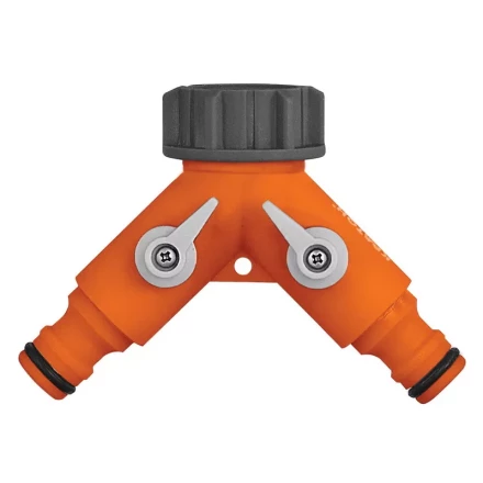 Распределитель пластиковый 2-х канальный  G 3/4&quot;  Кратон 5 01 04 057 купить в Тобольске