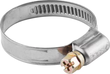 Хомуты ЗУБР &quot;ЭКСПЕРТ&quot;, нерж. сталь, накатная лента 9 мм, 35-50 мм, 5 шт 3787-35-50 купить в Тобольске