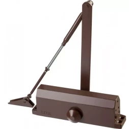 Доводчик дверной ЗУБР "ПРОФЕССИОНАЛ", для дверей массой до 100 кг, цвет коричневый 37912-100