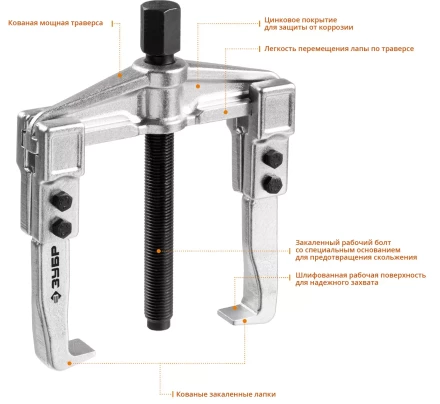 Съемники раздвижные 2-захватные серия ПРОФЕССИОНАЛ купить в Тобольске
