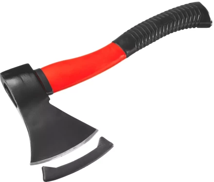 Топор MIRAX со стеклопластиковой обрезиненной рукояткой, 0,6кг 20601-06_z01 купить в Тобольске