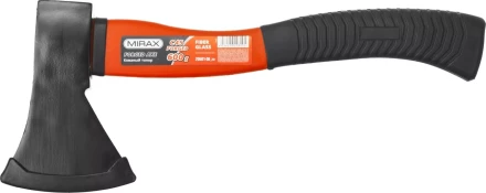 Топор MIRAX со стеклопластиковой обрезиненной рукояткой, 0,6кг 20601-06_z01 купить в Тобольске