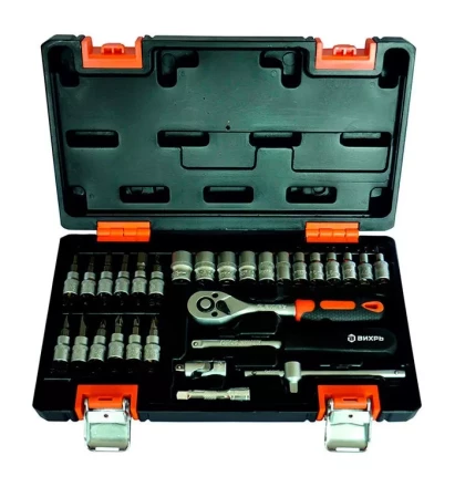Набор инструментов Вихрь 1/4&quot; 29 предм кейс купить в Тобольске