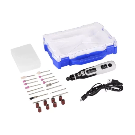 Гравер аккумуляторный DEKO DKRT3.6-Li SET, 063-1400 купить в Тобольске