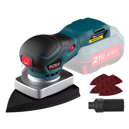 Бесщеточная аккумуляторная эксцентриковая шлифмашина ALTECO CSN 21-152 ES BL Solo (без АКБ и ЗУ) 78003 купить в Тобольске