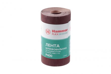 Лента шлифовальная в рулоне HAMMER Flex  216-007 купить в Тобольске