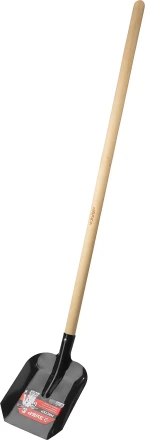 ЗУБР Мастер, 346 х 235 х 1375 мм, полотно 1.6 мм, закалено, дерев. черенок высш. сорт, тип ЛСП, совковая лопата (39577) купить в Тобольске