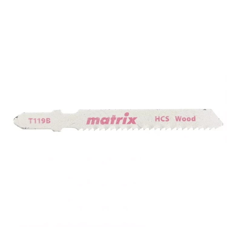 Полотна для электролобзика по дереву 3 штук T119B 50 x 2 мм HCS MATRIX 78228 купить в Тобольске