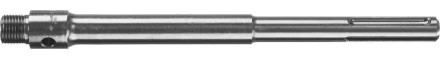 Державка ЗУБР &quot;МАСТЕР&quot; для бур. коронки с хвостовиком SDS MAX. L-300мм,резьба М22,конусное крепление центрир сверла 29188-300 купить в Тобольске