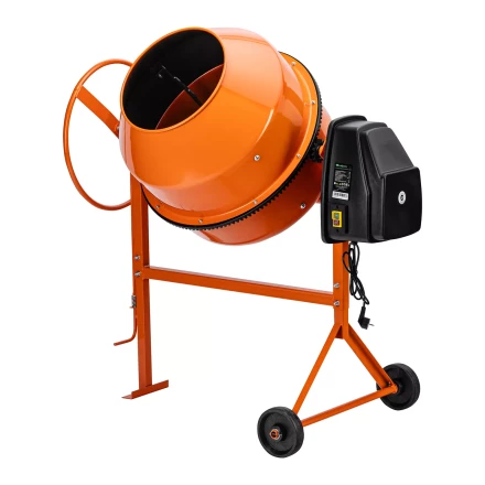 Бетоносмеситель Сибртех БСН-200П 95519, мощность 800 Вт, полиамидный венец купить в Тобольске