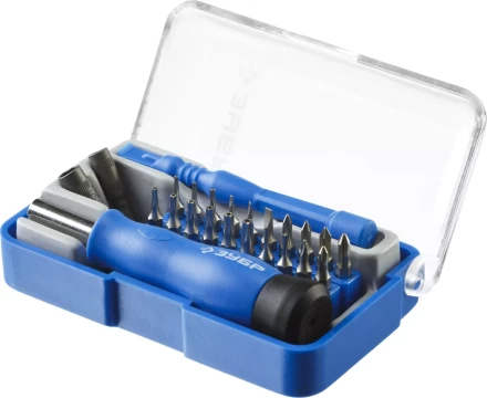 Набор ЗУБР &quot;ПРОФЕССИОНАЛ&quot;: Отвертки  для точных работ, 24предм 25648-H24 купить в Тобольске