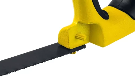 Ножовка по металлу STAYER MS350-BLACK-Max, металлическая обрезиненная рукоятка, натяжение 70 кг, 300 мм 15775 купить в Тобольске