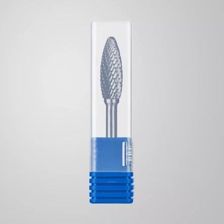 Зубр Твердосплавная борфреза H - пламя, 12 х 32 мм, радиус 2.5 мм (28807-12-32) купить в Тобольске