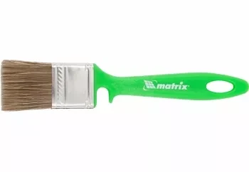 Кисть флейцевая "РАБОТЫ ПО ДЕРЕВУ"  35*10 мм  MATRIX Color Line 83372 купить в Тобольске