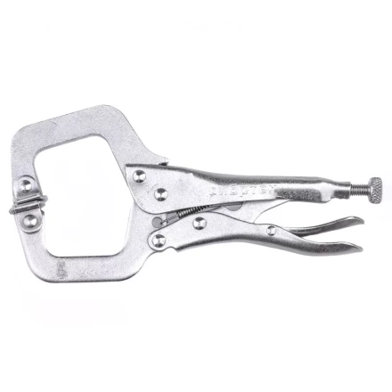 Зажим ручной увеличенный захват подвижные губки 170 мм Сибртех 18425 купить в Тобольске