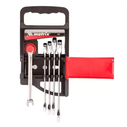 Набор ключей комбинированных Matrix трещоточных 5 шт 14793 купить в Тобольске