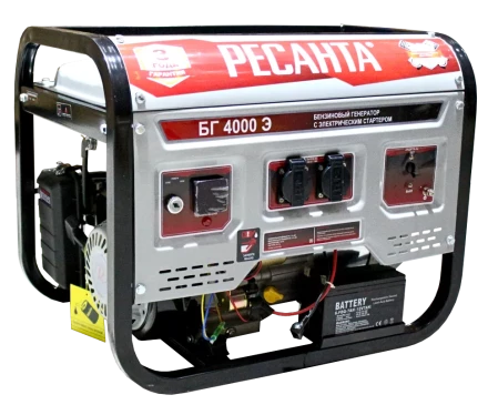 Бензогенератор  Ресанта БГ 4000 Э купить в Тобольске