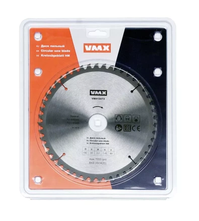 Диск пильный ф190х30 z48 ламинат 512472 купить в Тобольске