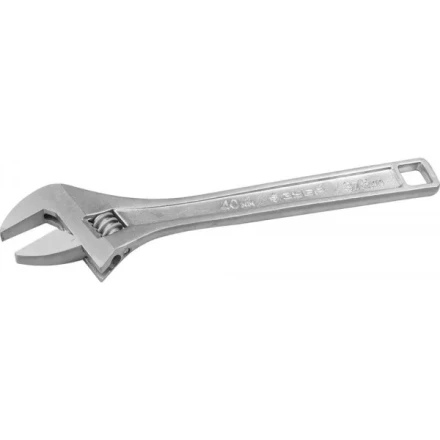 Ключ разводной ЗУБР, Ni-Cr, длина 375мм, зев 40мм 27253-37 купить в Тобольске