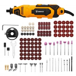 Гравер электрический DEKO DKRT200E DEKO 126 tools, 063-1415