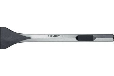 ЗУБР БУРАН, 80 х 400 мм, HEX 28, лопаточное зубило (29380-80-400) купить в Тобольске
