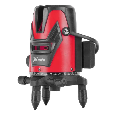 Лазерный уровень MXL RED, 30 м, красный луч, акк. Li 2400 mAh, сумка, резьба 5/8&quot; // MTX 35012 купить в Тобольске