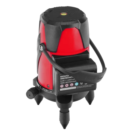 Лазерный уровень MXL RED, 30 м, красный луч, акк. Li 2400 mAh, сумка, резьба 5/8&quot; // MTX 35012 купить в Тобольске