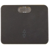 Выключатель СВЕТОЗАР "ГАММА" проходной, с подсветкой, одноклавишный, без вставки и рамки, цвет темно-серый металлик, 10A SV-54138-DM купить в Тобольске