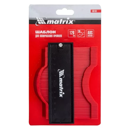 Шаблон для копирования профиля 12 см, пластиковый Matrix 88103 купить в Тобольске