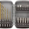 Набор ЗУБР "МАСТЕР": Насадки для шуруповерта и дрели, биты, торцовые головки, биты-сверла, 15 предметов 26055-H15 купить в Тобольске