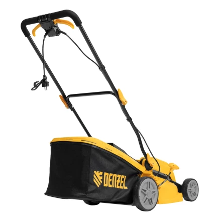 Газонокосилка электрическая GMC-1800, шир. 38см, 1800 Вт, 6 уров., травосб. 35 л// Denzel купить в Тобольске