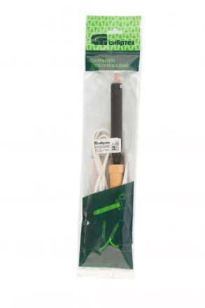 Паяльник электрический Сибртех ЭПСН-03-80/220, деревянная ручка, Россия, 91310 купить в Тобольске