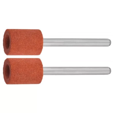 Цилиндр ЗУБР абразивный шлифовальный на шпильке, P 120, d 9,5x12,7х3,2 мм, L 45мм, 2шт 35911 купить в Тобольске