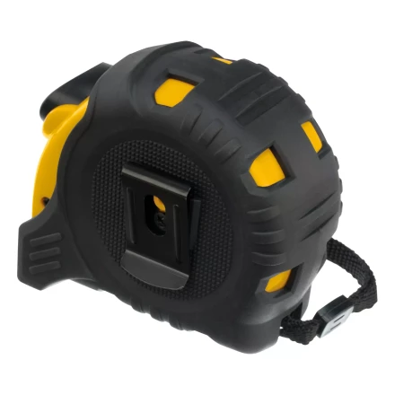 Рулетка Denzel 3м х 16мм, обрезиненный корпус, автоматическая фиксация, 31550 купить в Тобольске