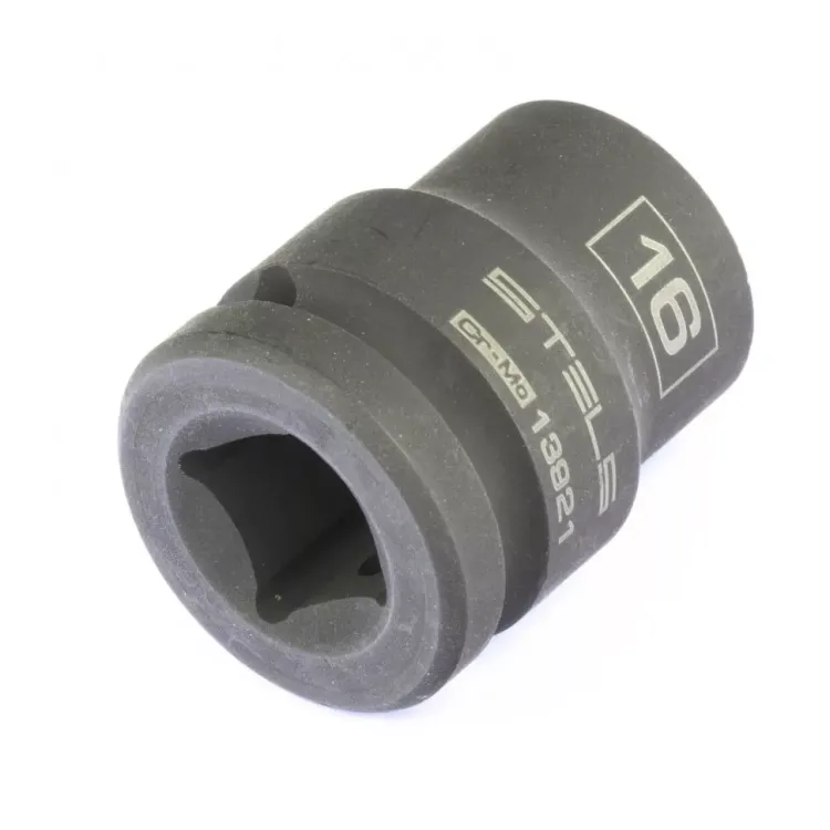 Головка ударная шестигранная 16 мм 1/2" CrMo  Stels 13921 купить в Тобольске