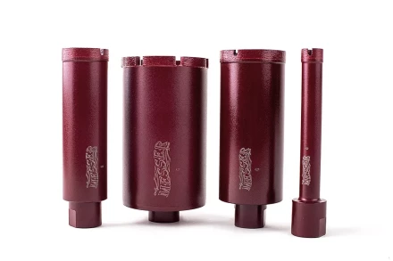 Сегментная алмазная коронка MESSER REDLINE по граниту диаметр 18 мм длина 100 мм купить в Тобольске