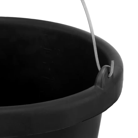 Ведро строительное пластмассовое Сибртех 81480, 20 л, высокопрочное с носиком купить в Тобольске